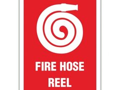 FIRE HOSE REEL SIGN